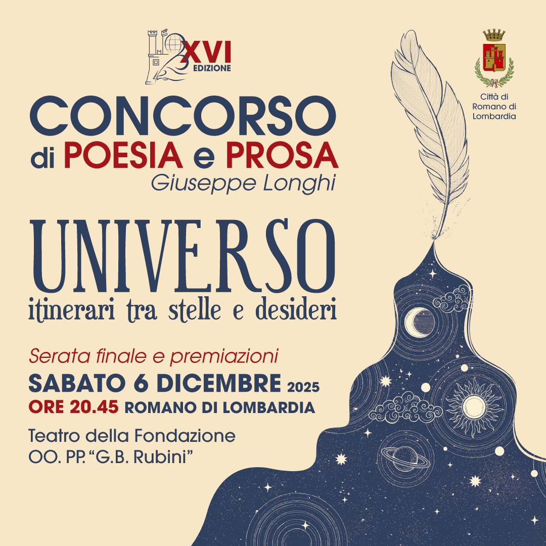 Sabato 6 dicembre 2025 alle ore 20.45